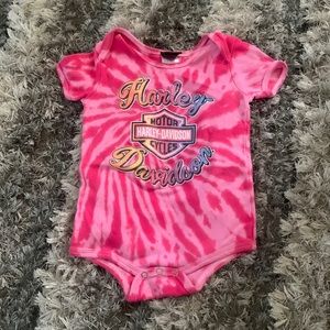 Harley Davidson onsie